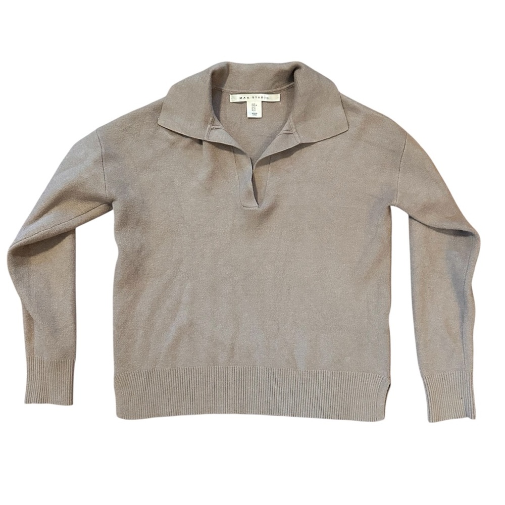 Women’s Max Studio V Neck Sweater Top